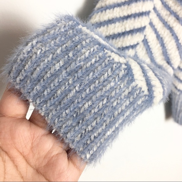 FRNCH Paris Chenille Oversized Chevron Cardigan - Picture 5 of 8